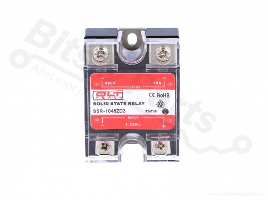 Relay - Solid state relay 3-32V / 10A / 44-440VAC - QLT POWER SSR-1048ZD3
